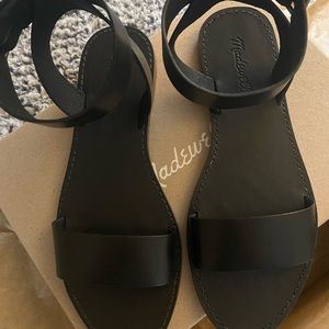 Madewell Boardwalk Sandal - Black